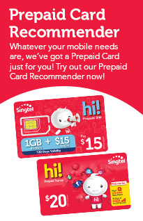 Singtel Hi Card Top Up Online